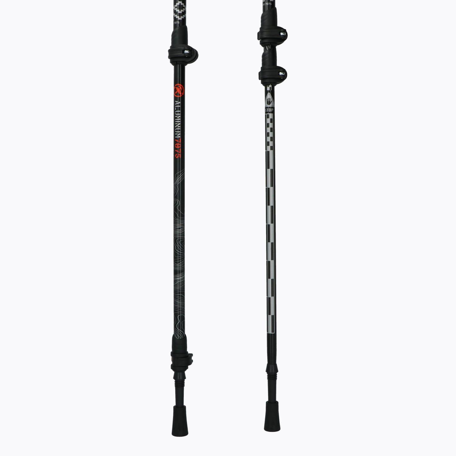 Baston Unisex Alsek Telescopic Tre Negro-2