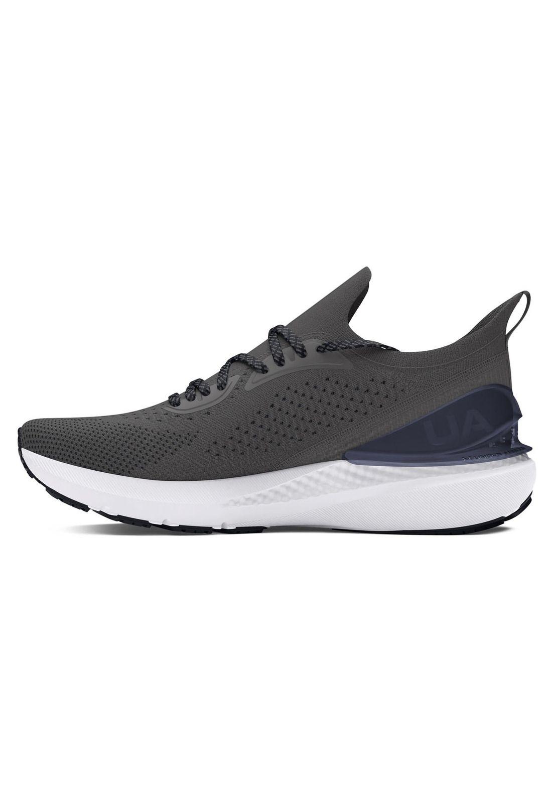Zapatillas Run UA Shift para hombre Gris-1