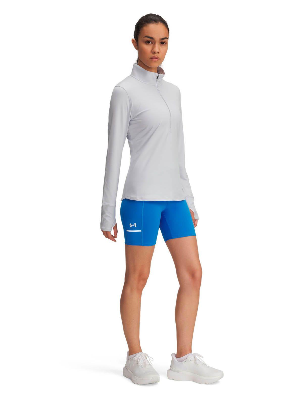 Shorts Running para mujer Launch 6" azul -3