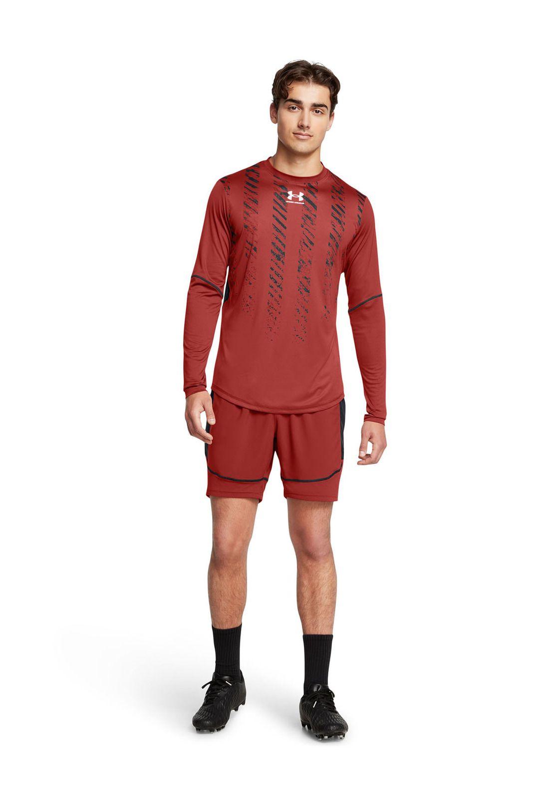 Shorts Challenger Pro para hombre Naranjo-5