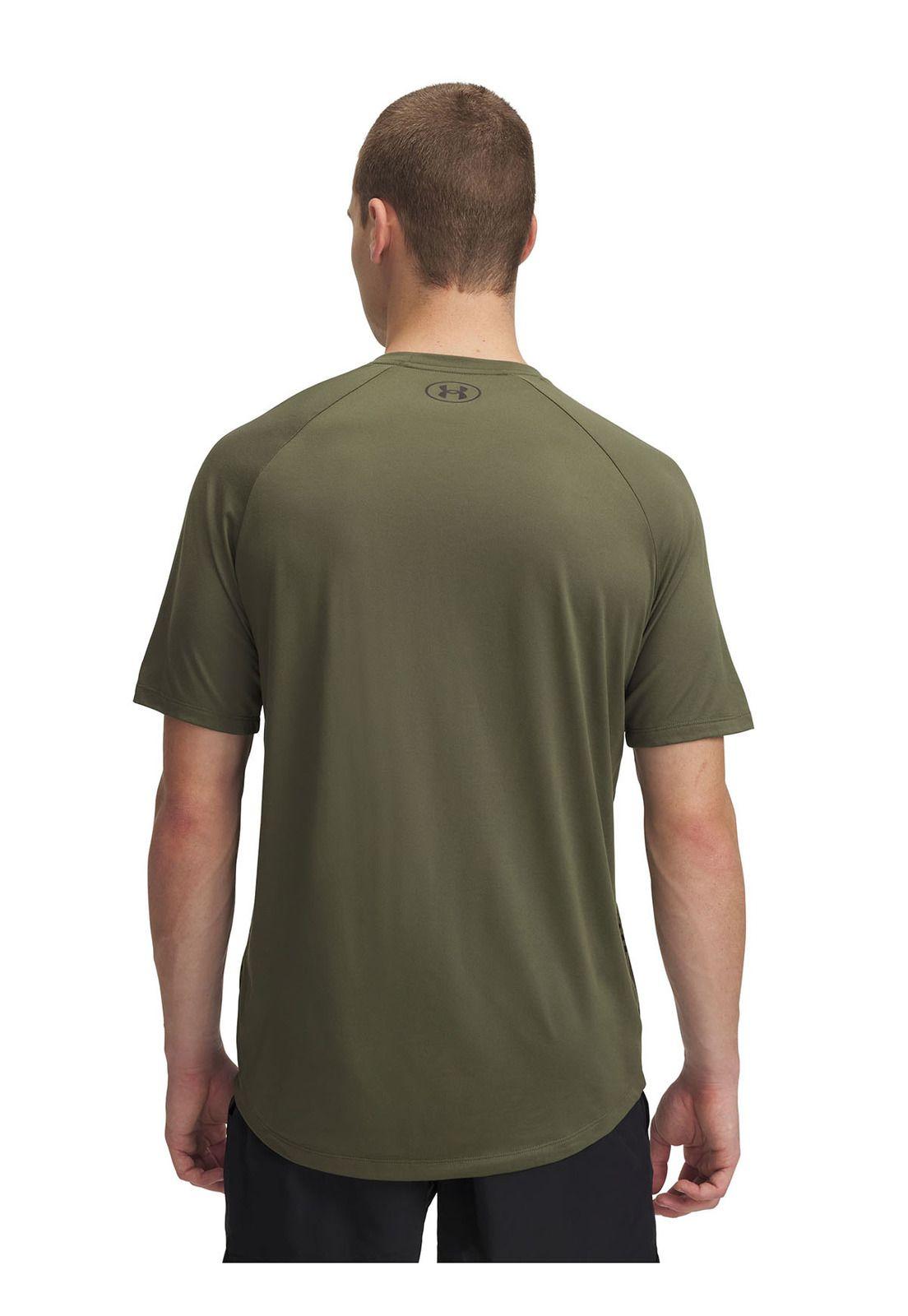 Polera Manga Corta Tech Fade Hombre Verde-1