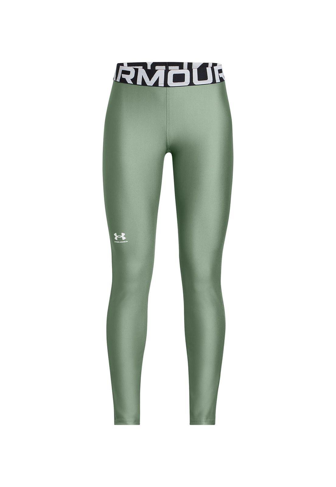 Primera Capa Inferior Ua Heatgear Verde Para Niña-0