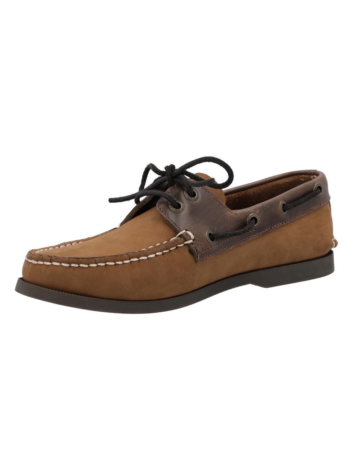 Zapato Cuero Mujer Boat Chocolate-4