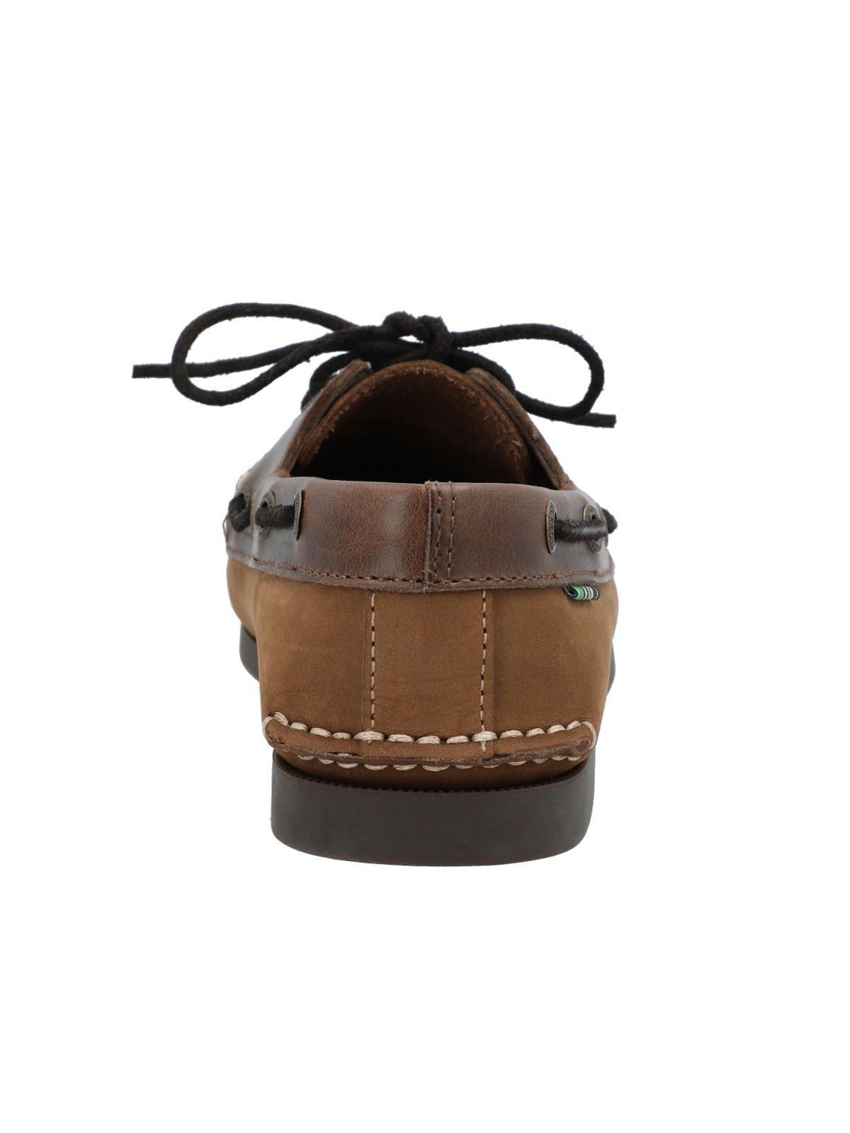 Zapato Cuero Mujer Boat Chocolate-6