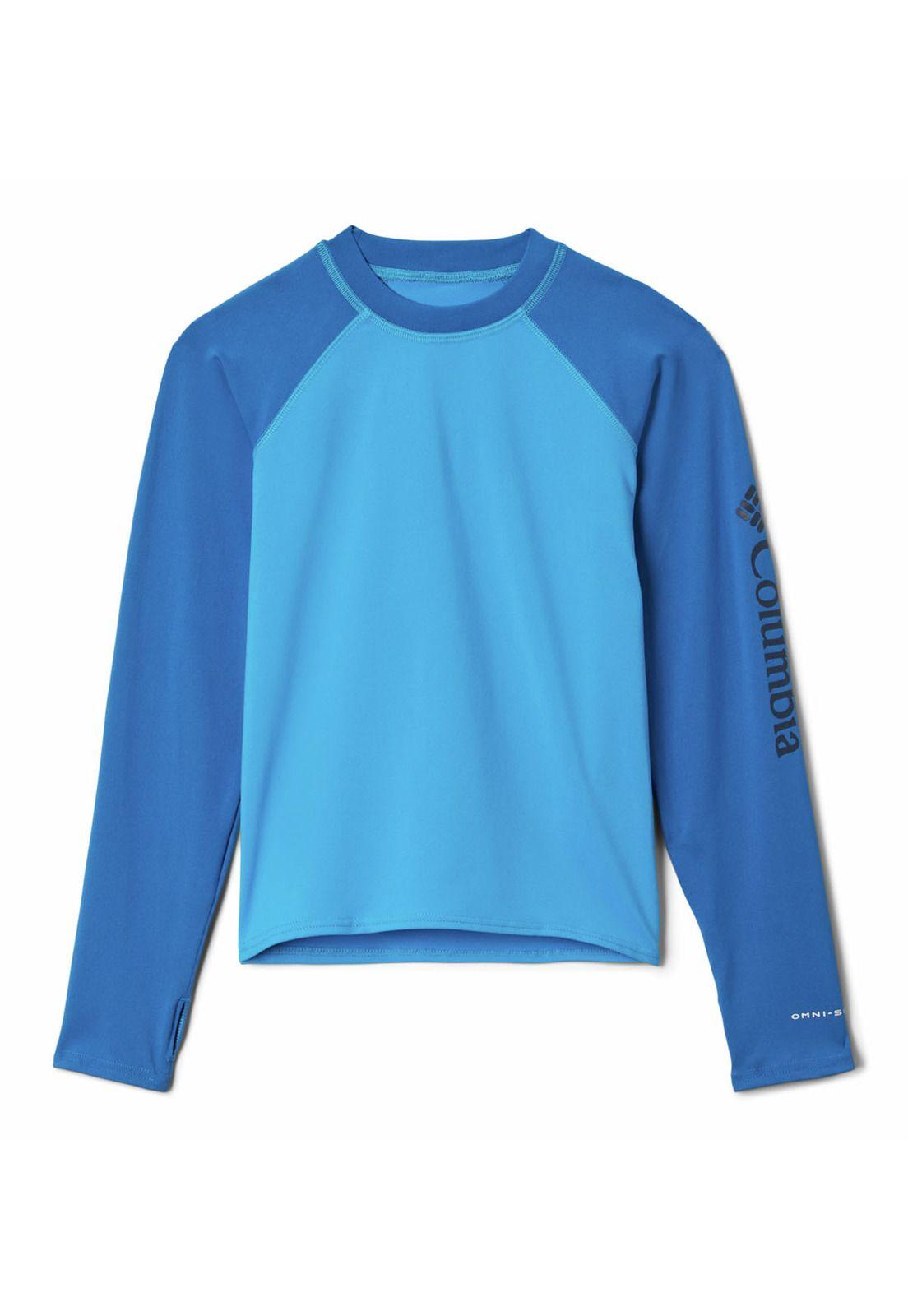 Polera Manga Larga Niño Sandy Shores Azul-0