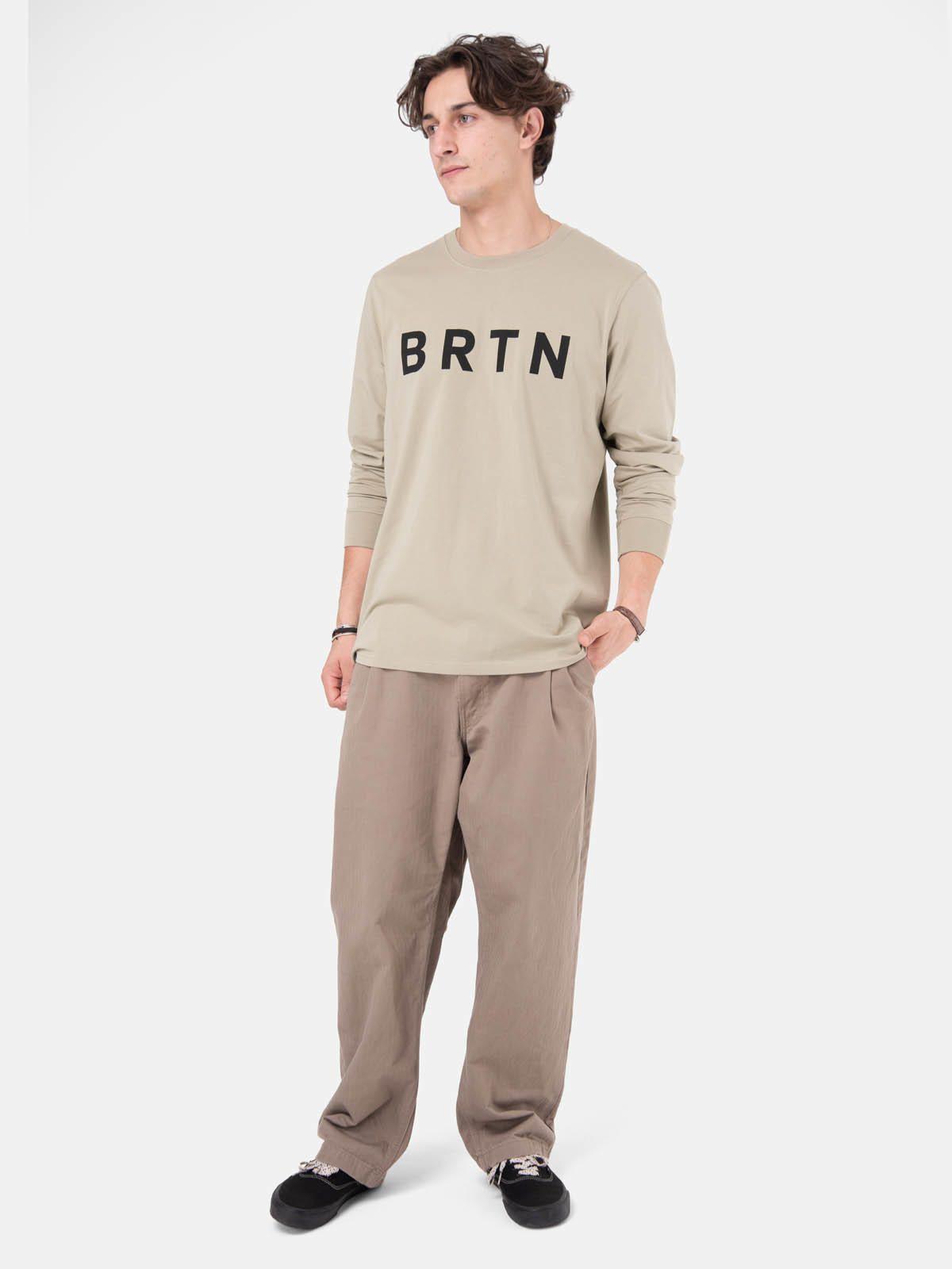 Polera M/L Hombre BRTN Gris  -4