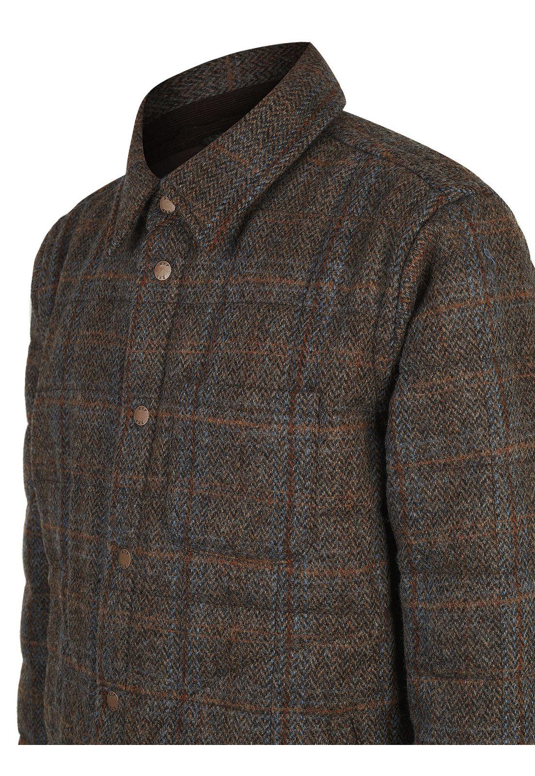 Chaqueta Lana Hombre Lewis Café-3