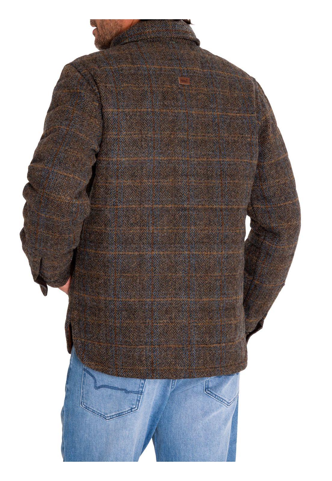 Chaqueta Lana Hombre Lewis Café-6