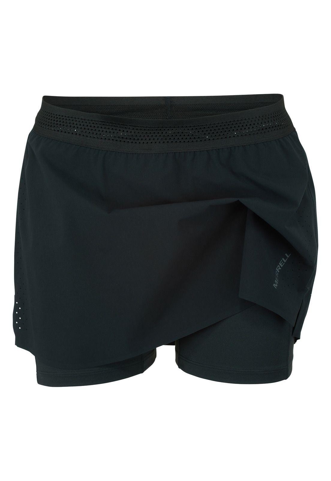 Pollera Mujer Ultralite Short Negro-0