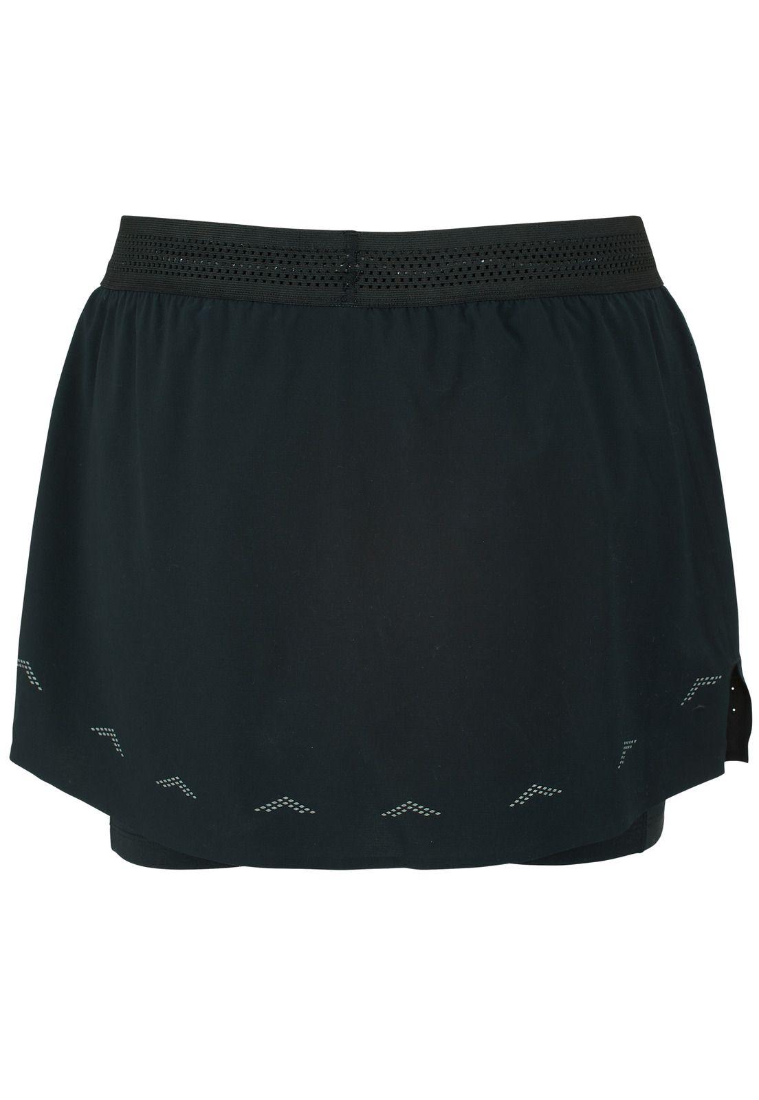 Pollera Mujer Ultralite Short Negro-1