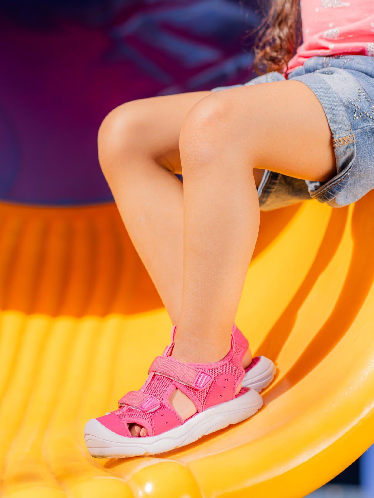 Sandalia Rosado Niña Parma -1