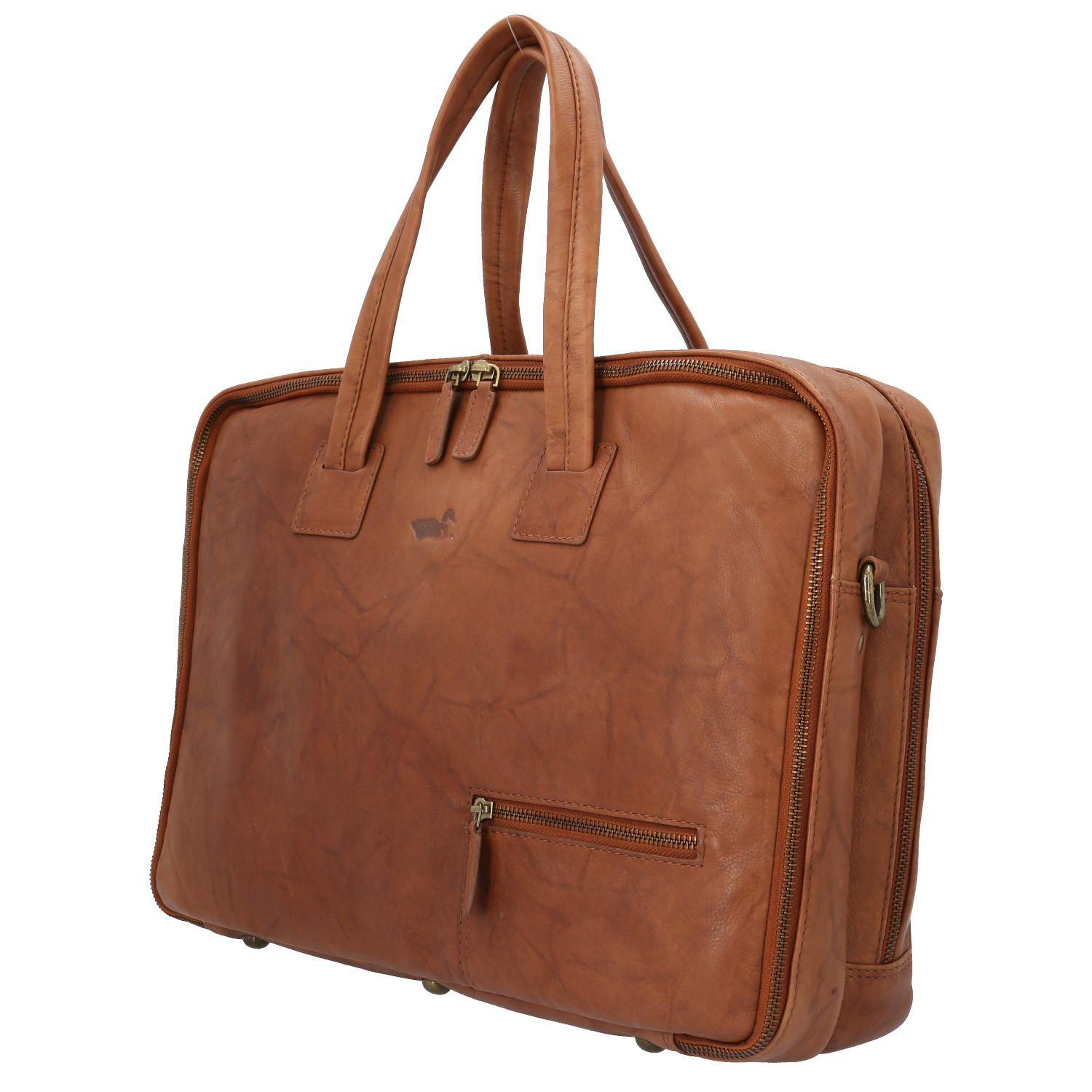 Maletín Cuero Hombre Aq Bryce Café-1