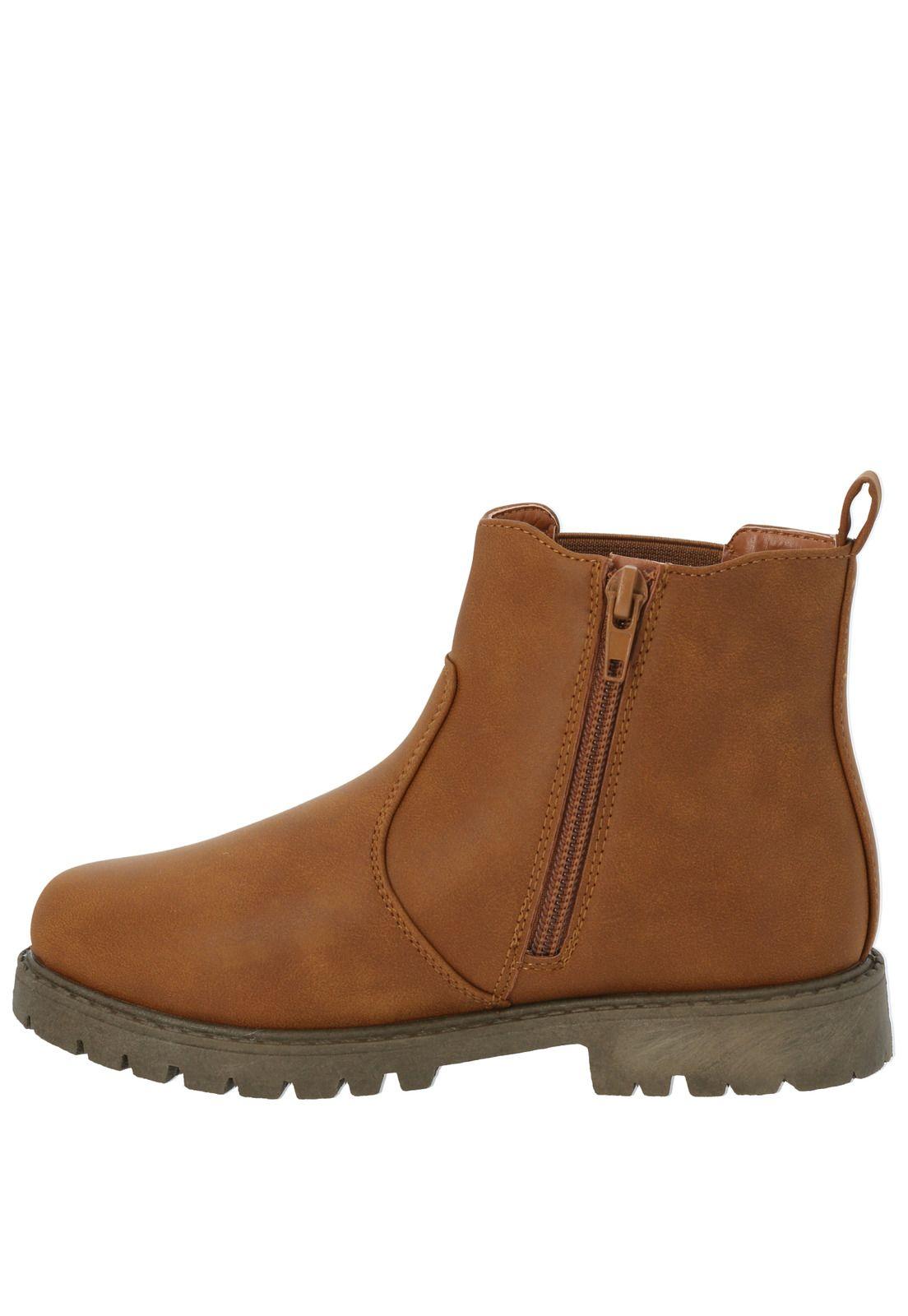 Botín Niña Liard 2 Café-5