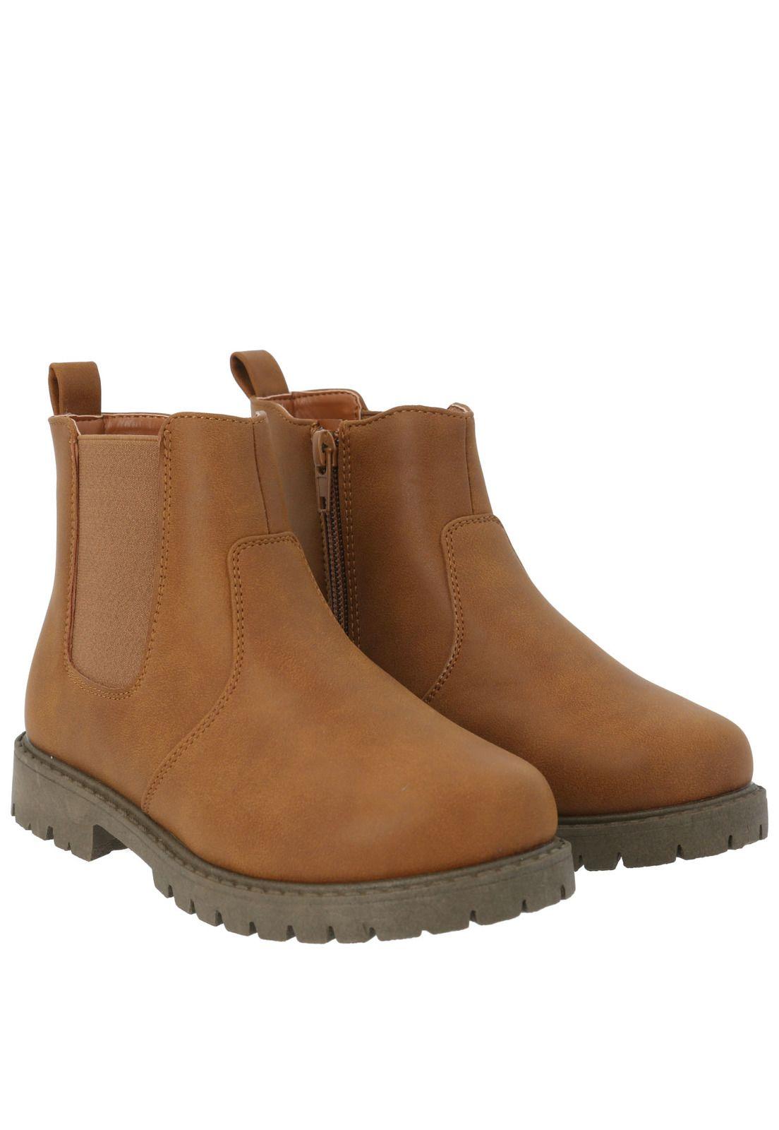 Botín Niña Liard 2 Café-7