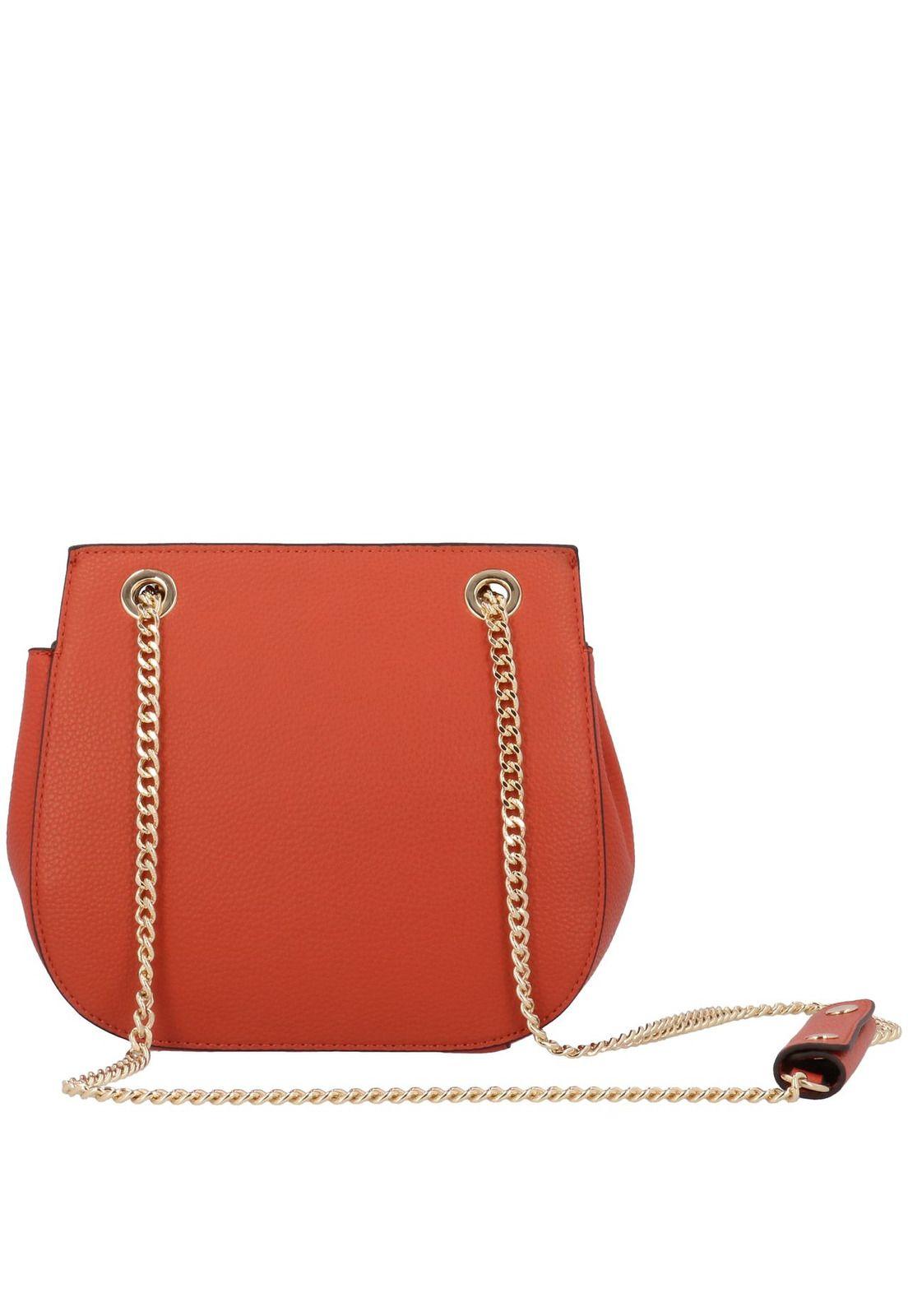 Cartera Kennedy Convertible Naranja Mujer-2