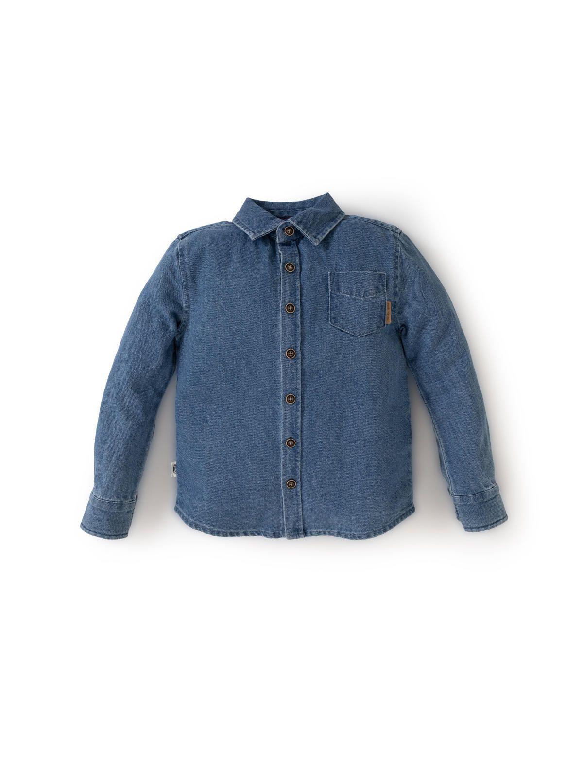 Camisa Manga Larga Niño Logan Denim-0
