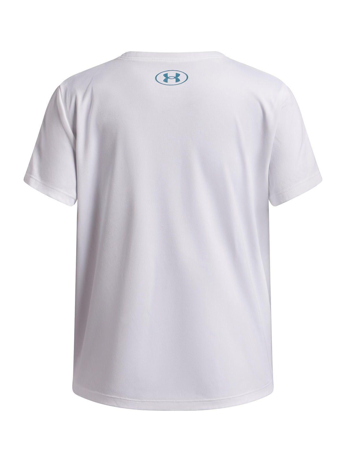 Polera M/C Niña Tech Logo Graphic Ssc Polera Blanca-1