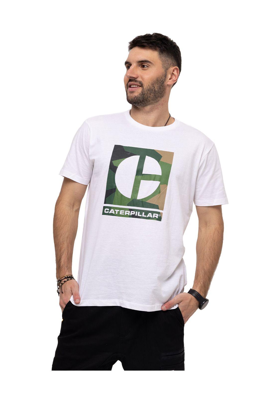Polera M/C Code Graphic Tee 2 Blanco Hombre-0