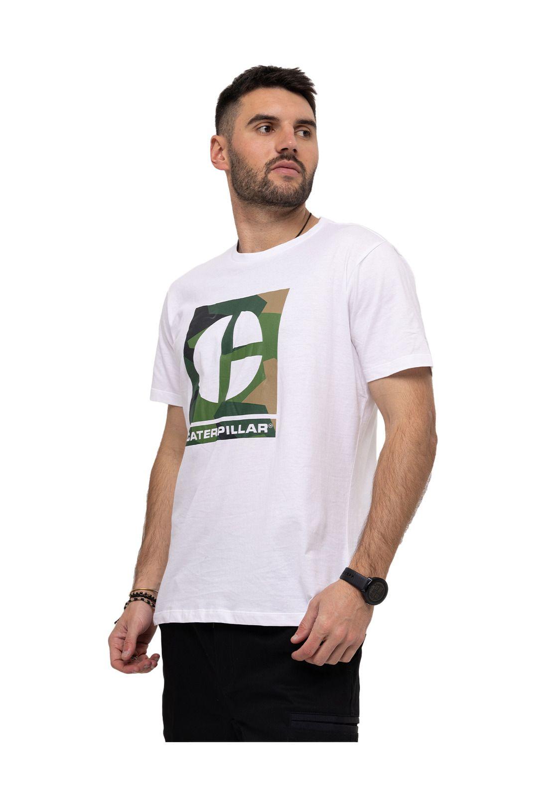 Polera M/C Code Graphic Tee 2 Blanco Hombre-1