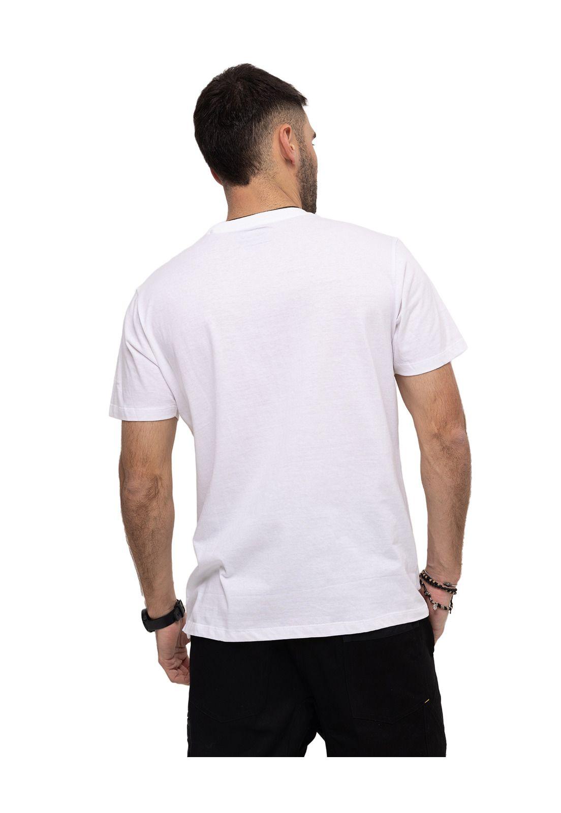Polera M/C Code Graphic Tee 2 Blanco Hombre-4