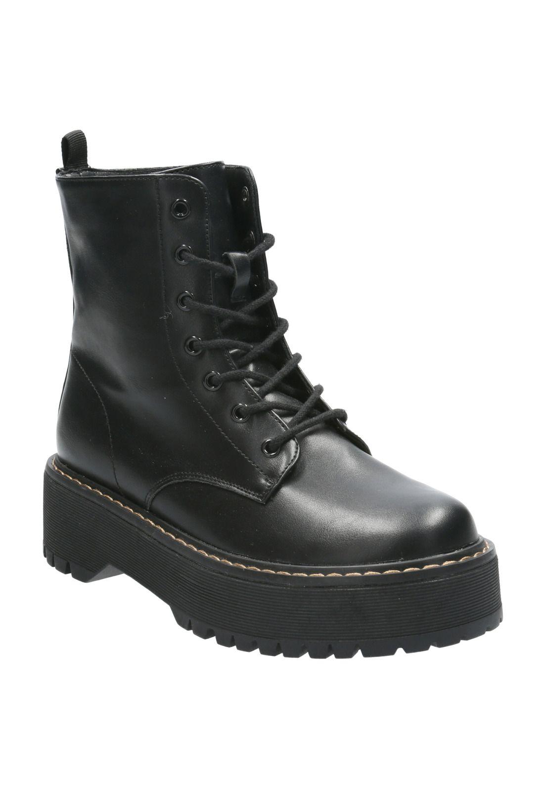 Botín Mujer Yelets Negro-0