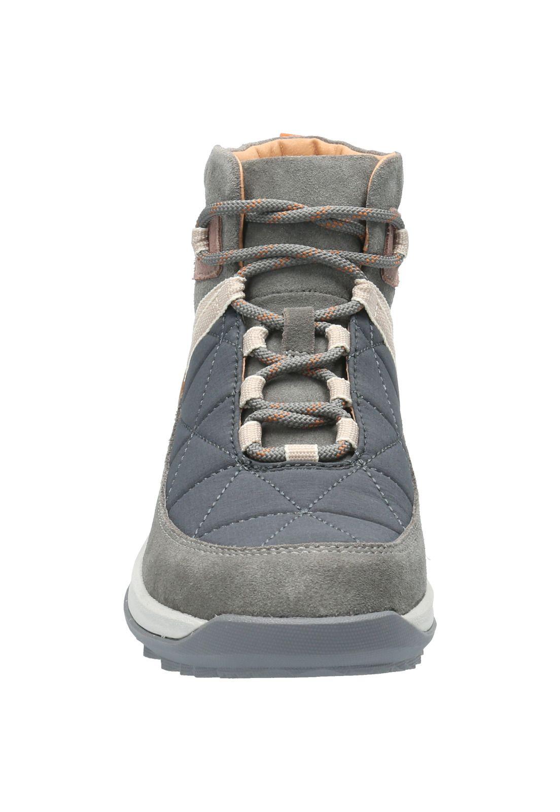 Botín Mujer Huapi Pro Gris Oscuro-3