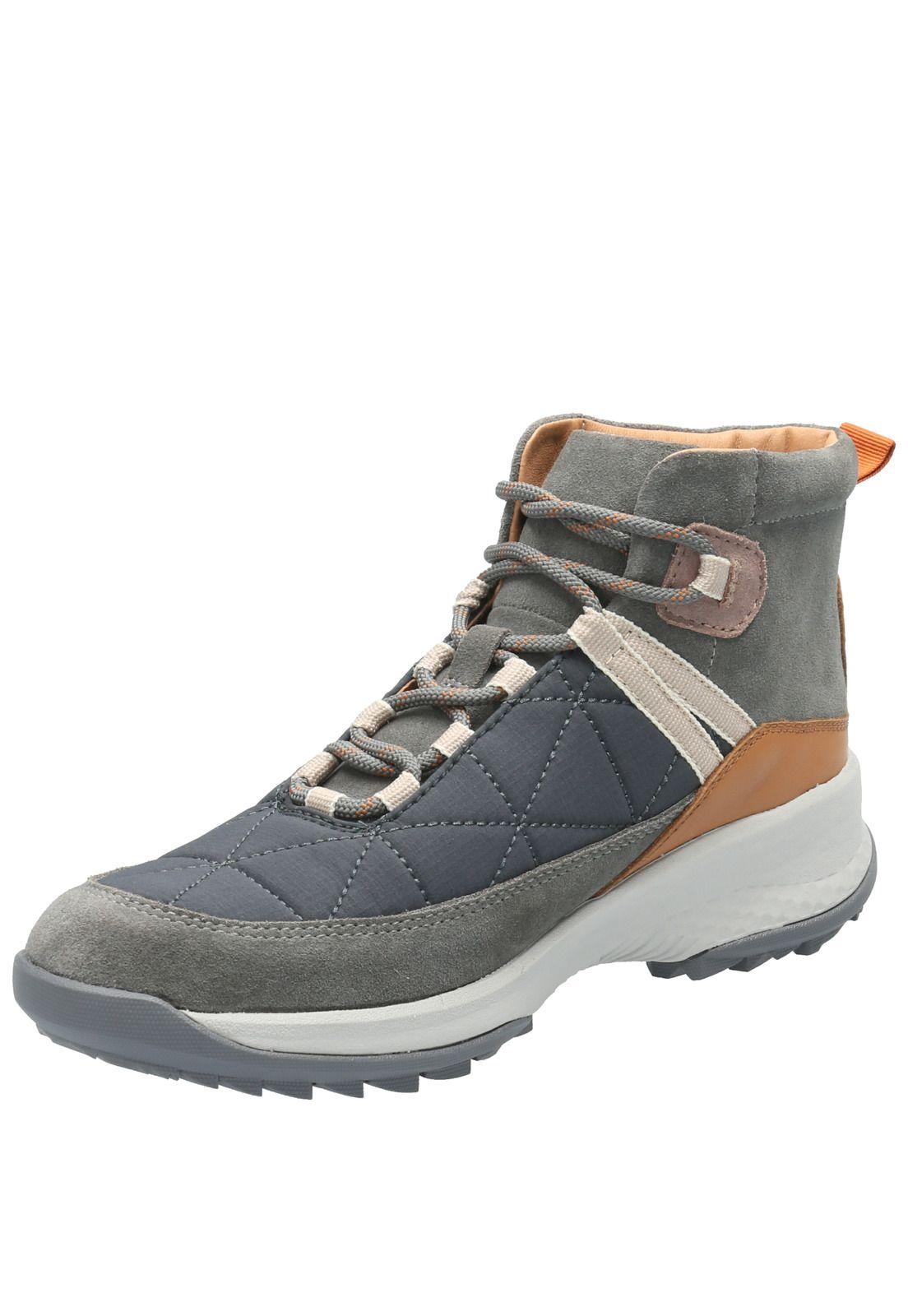 Botín Mujer Huapi Pro Gris Oscuro-4