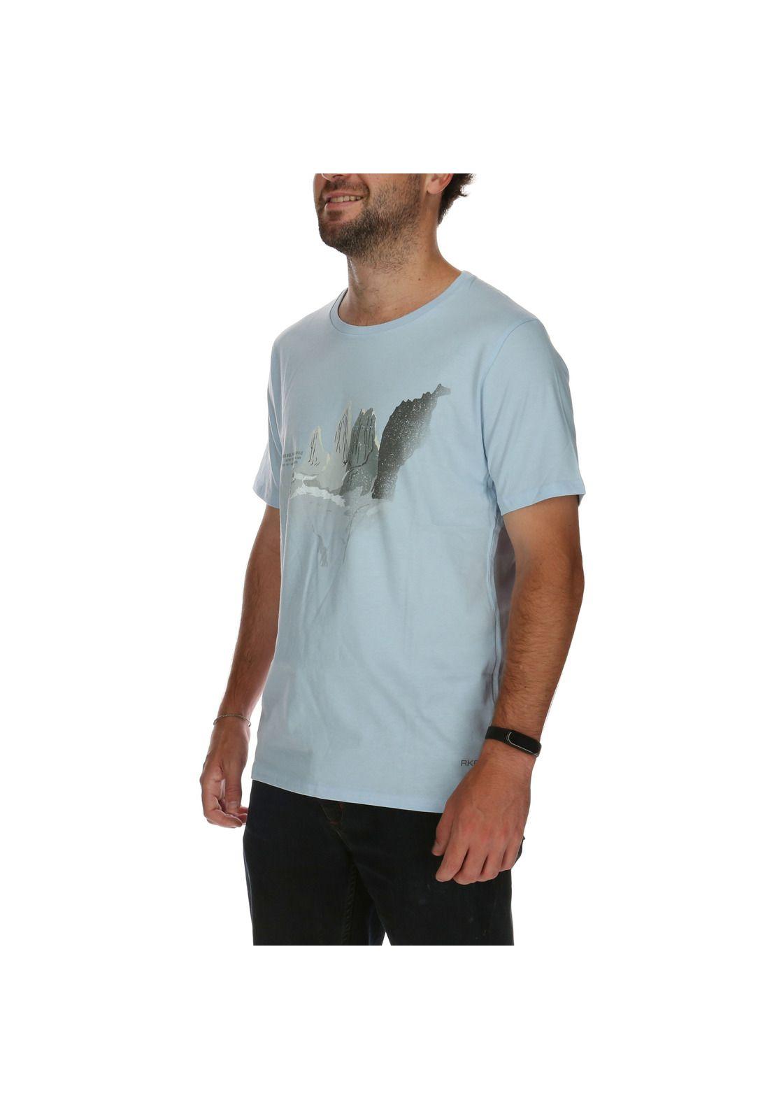 Polera Hombre Organic Celeste-1