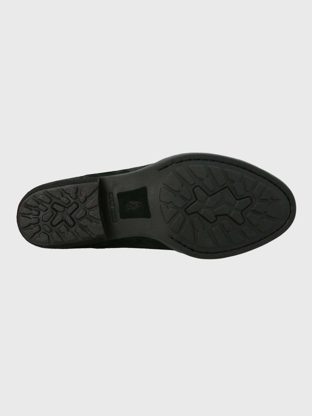 Botin Cuero Mujer Lovaina Negro-7