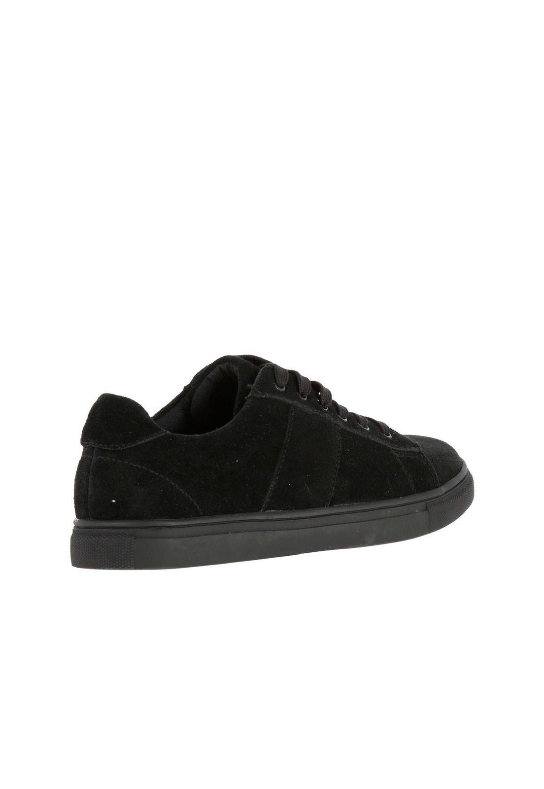 Zapatilla Cuero Bay 2 Negro-4