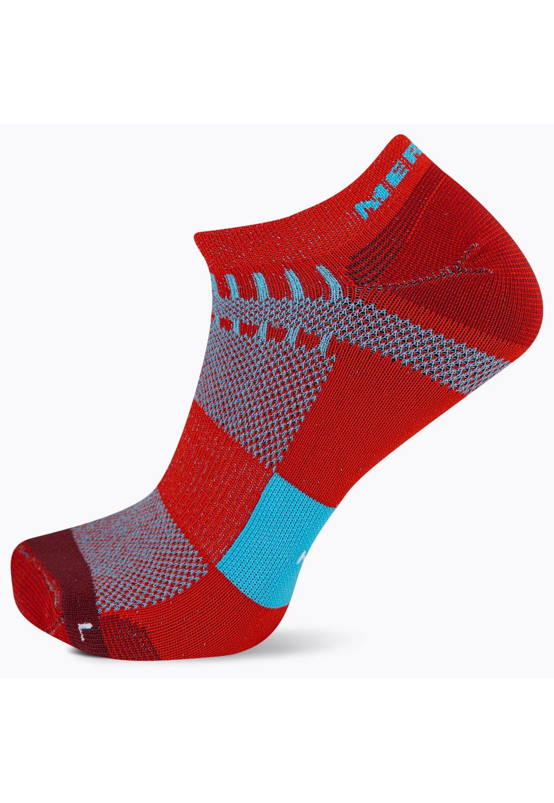 Calcetín Unisex Trail Runner Light N Rojo-0