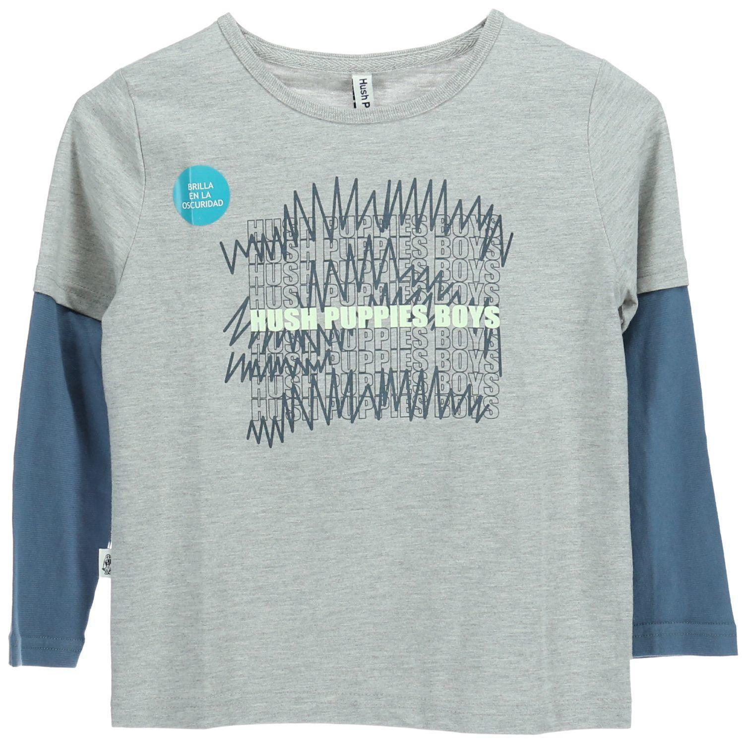 Polera Algodon/Poliester Hpk Azul-0