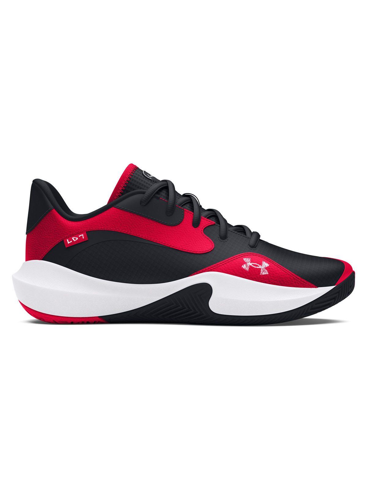 Zapatillas Bsketball unsex Lockdown7  Rojo-0