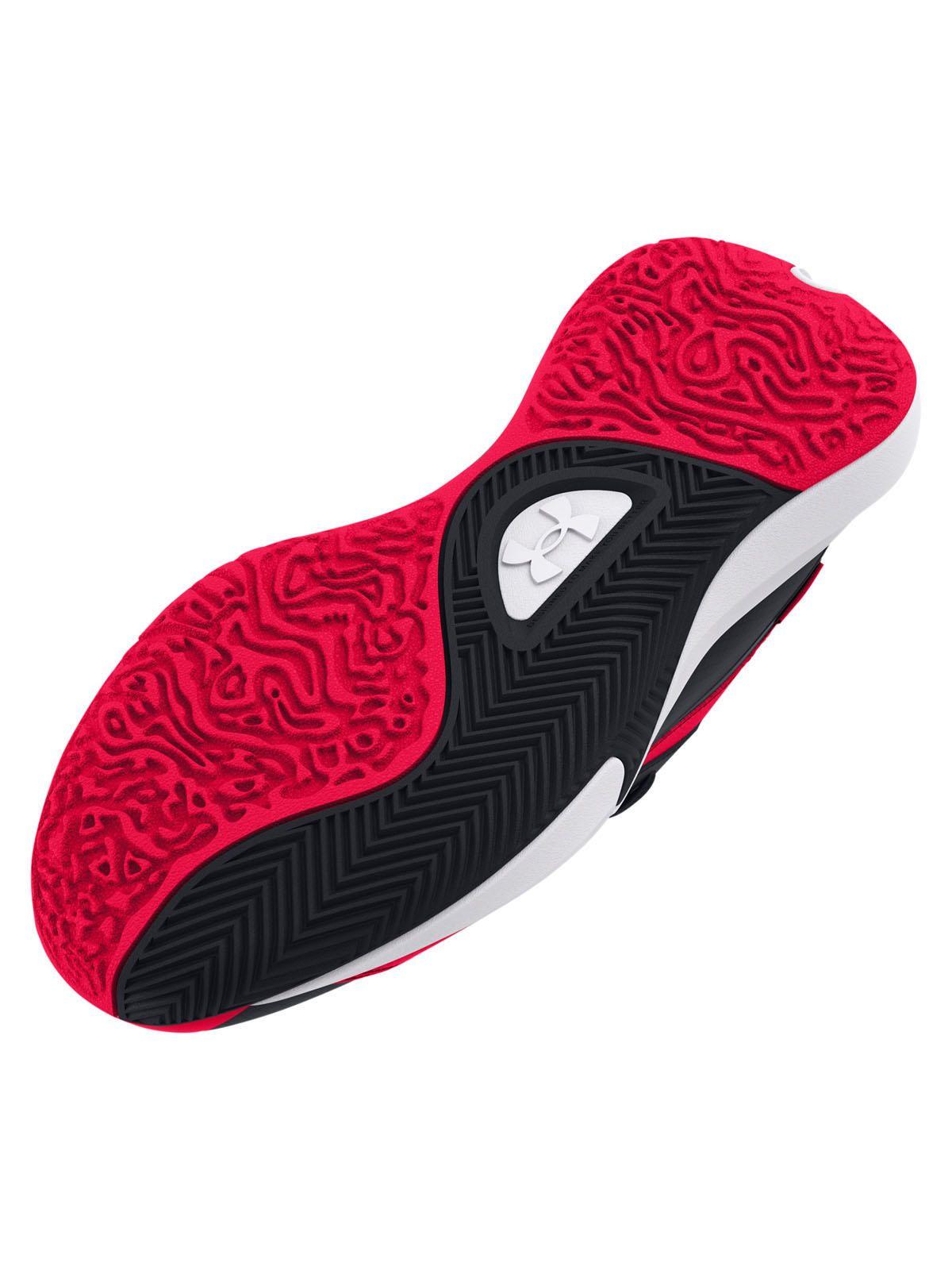 Zapatillas Bsketball unsex Lockdown7  Rojo-3