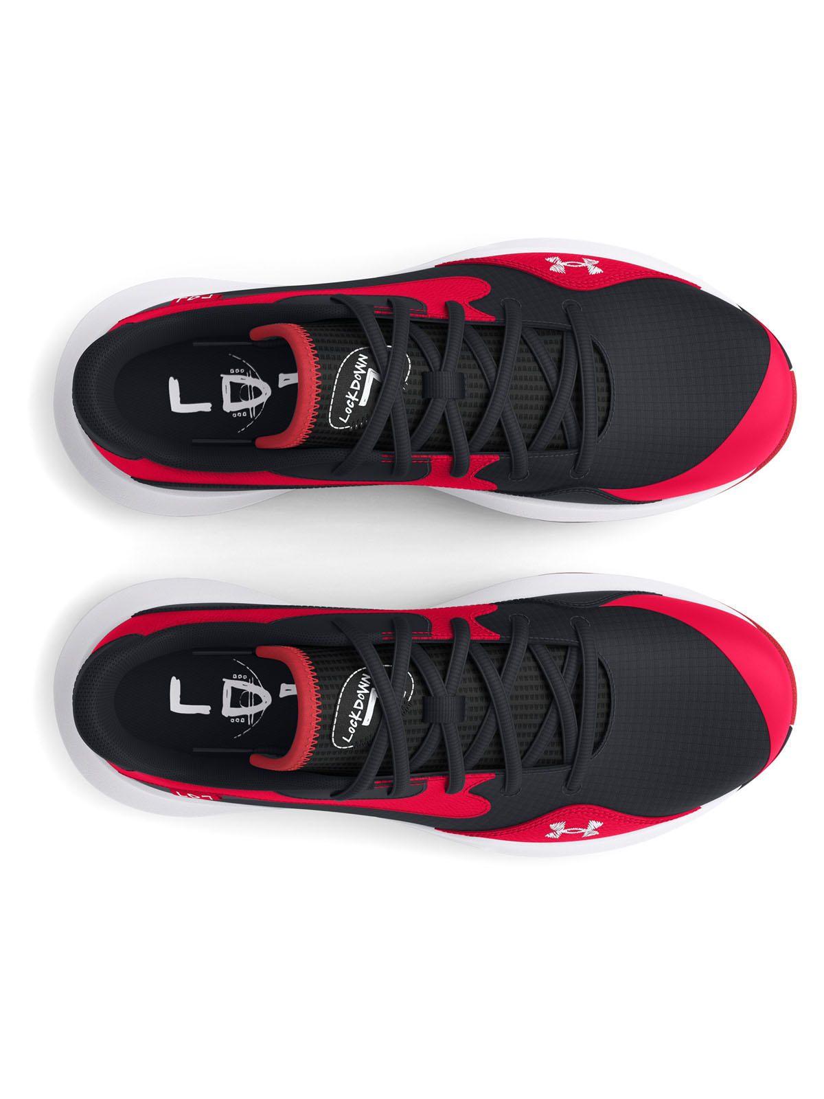 Zapatillas Bsketball unsex Lockdown7  Rojo-4