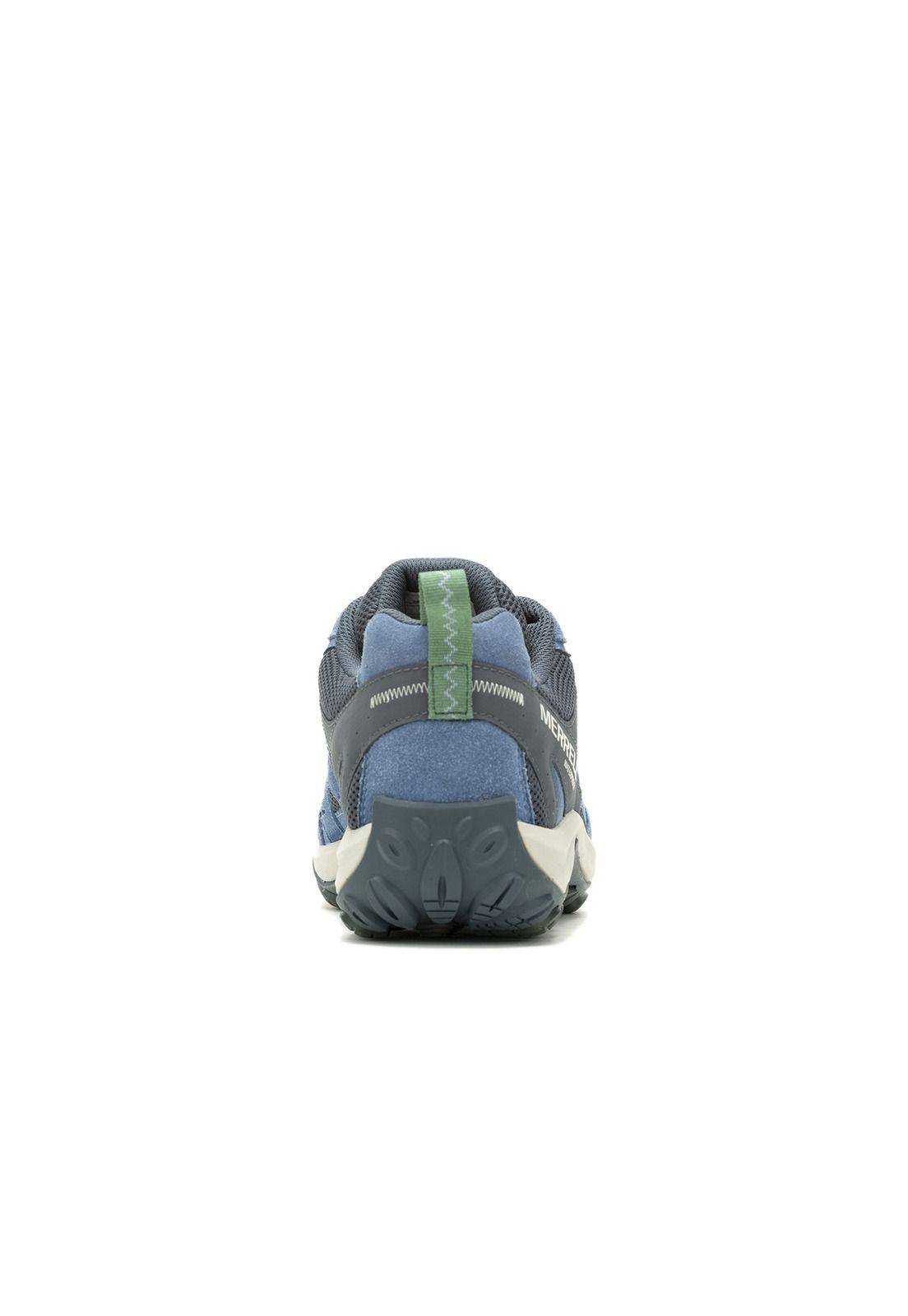 Zapatilla impermeable Hombre Accentor 3 WP Azul-4