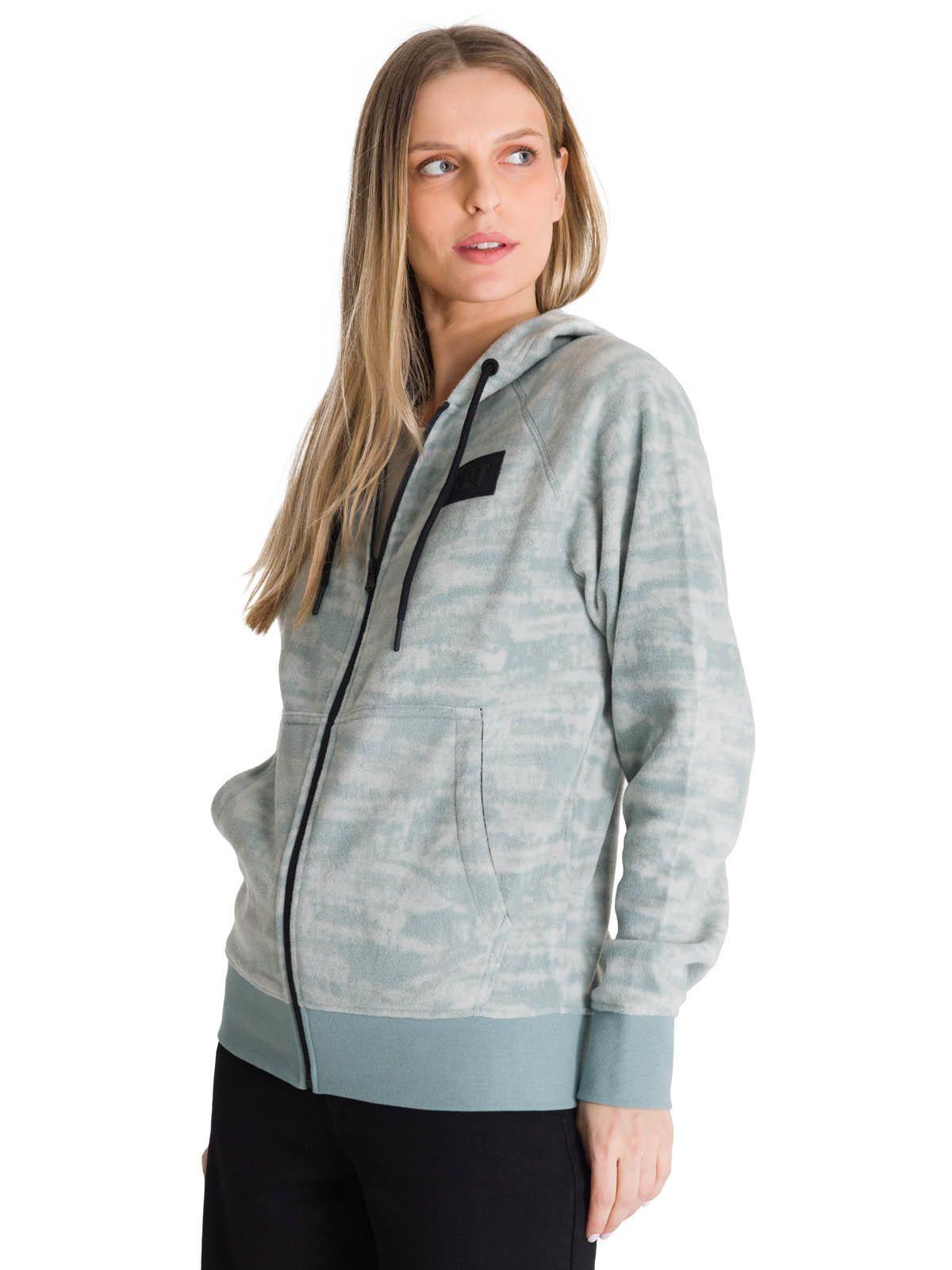Polerón Mujer Microfleece Full Zip Azul-1