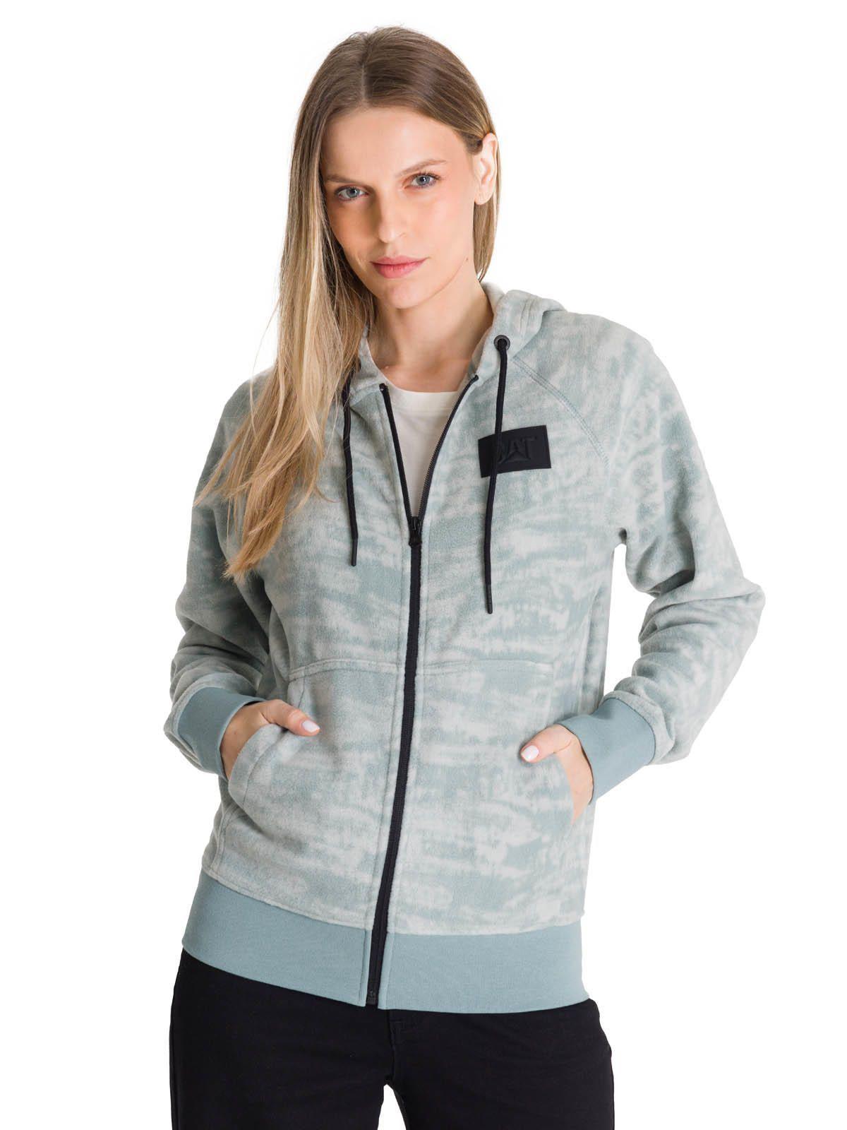 Polerón Mujer Microfleece Full Zip Azul-0