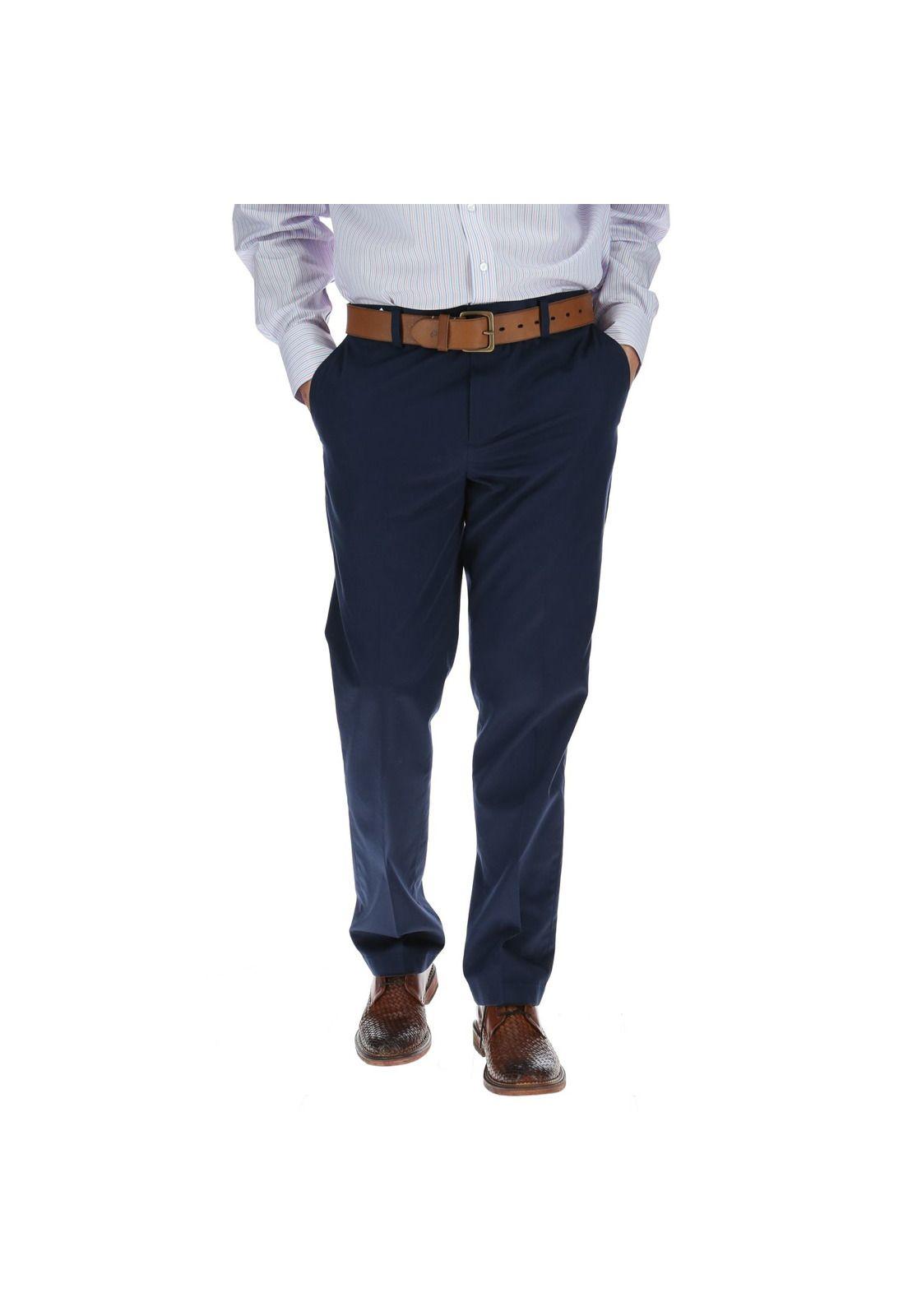 Pantalón Hombre Classic Azul-0