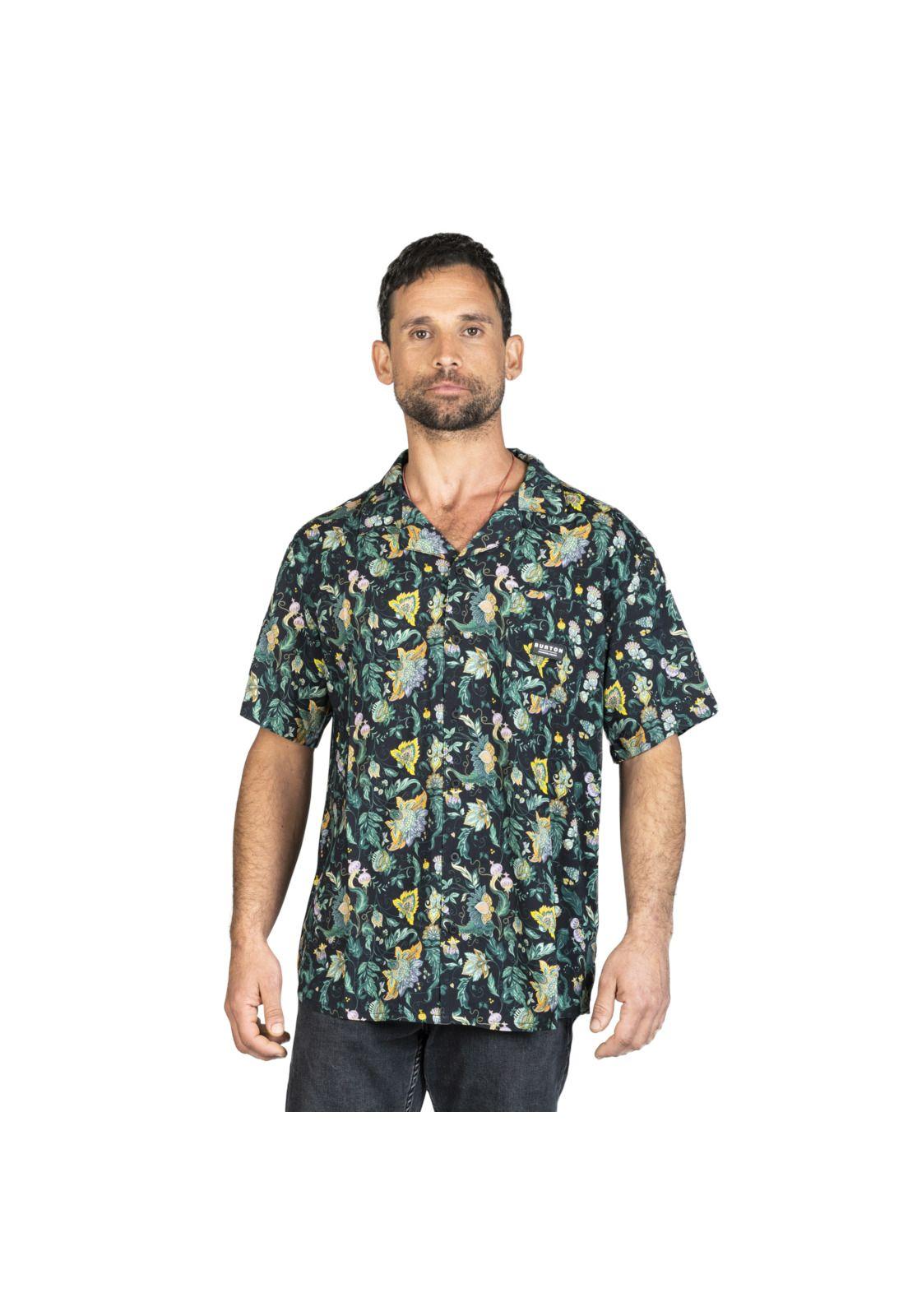 Camisa M/C Hombre Bertrand Verde-0