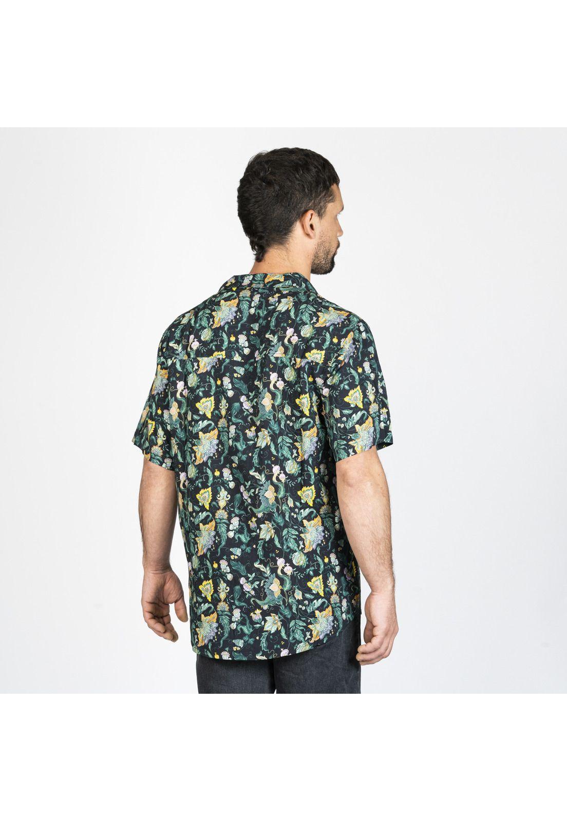 Camisa M/C Hombre Bertrand Verde-2