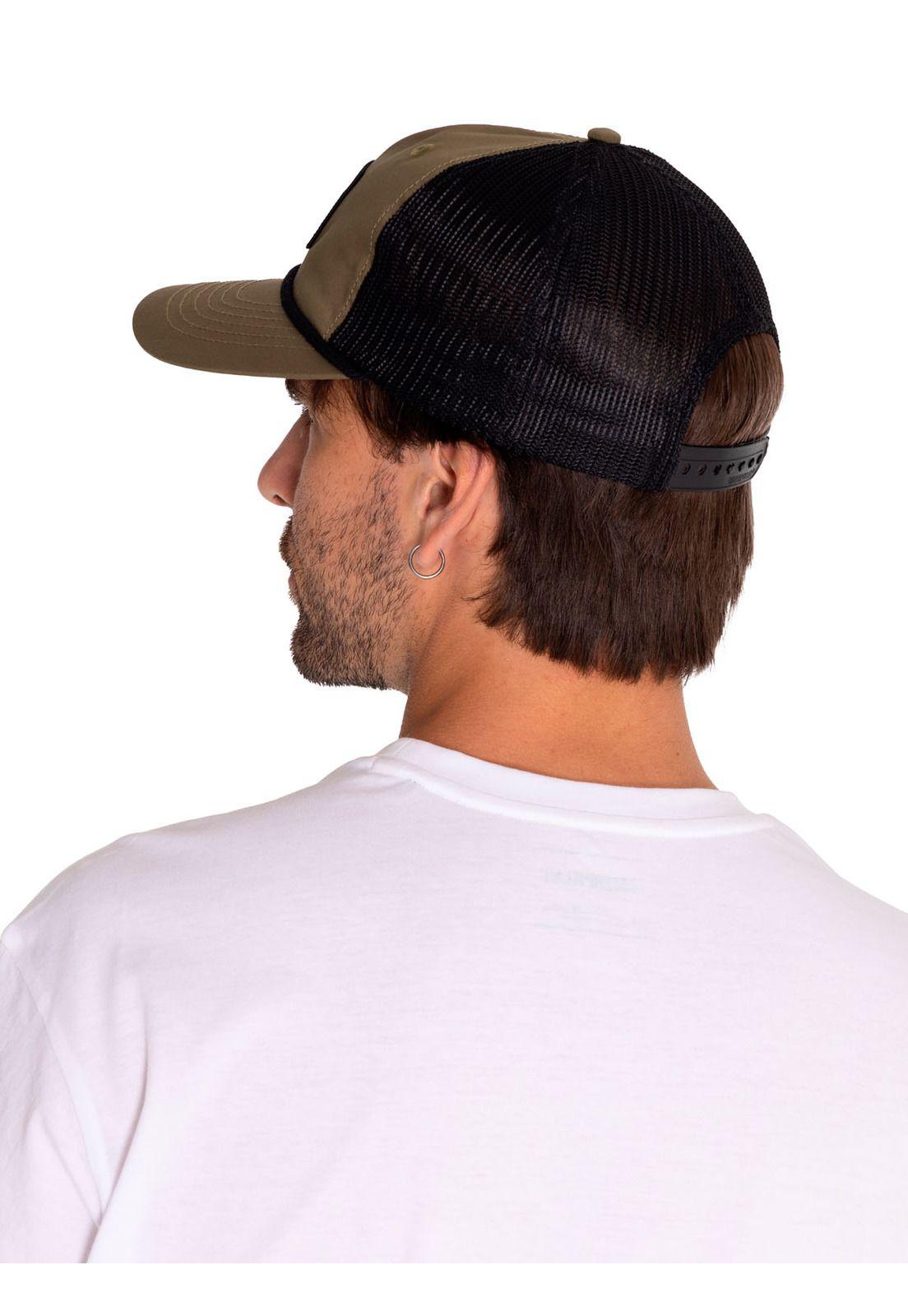 Jockey Hombre Patch Unstructured Mesh Back Verde-1