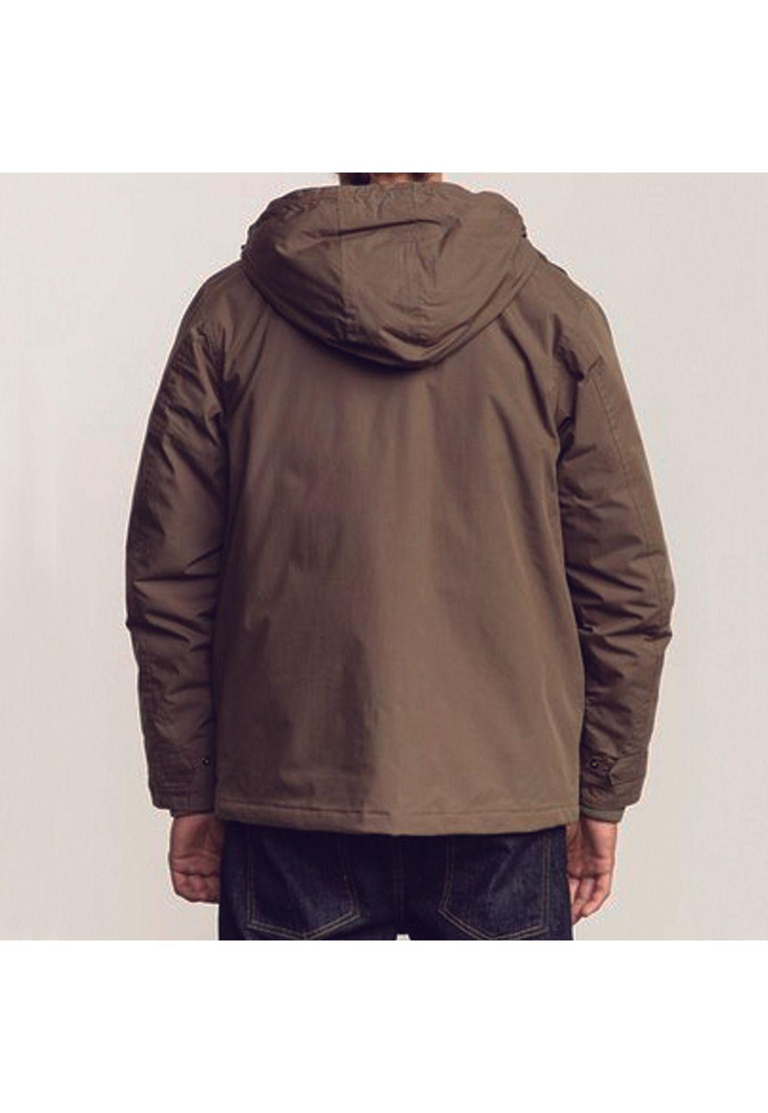 Chaqueta Hombre Puffer Parka Beige Rvca-1