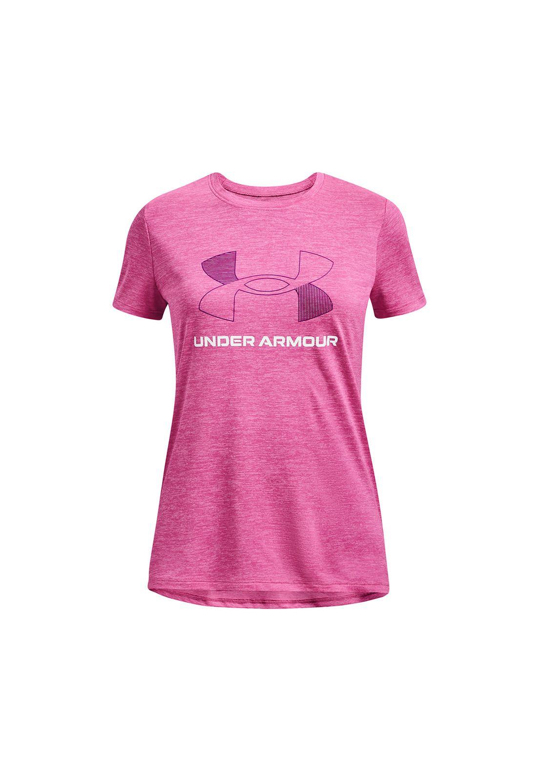 Polera Manga Corta Big Logo T Niña Rosado-0