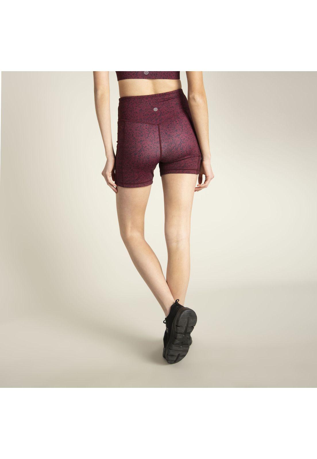 Calza Mujer HR Short Leg Cami RC Burdeo.-2