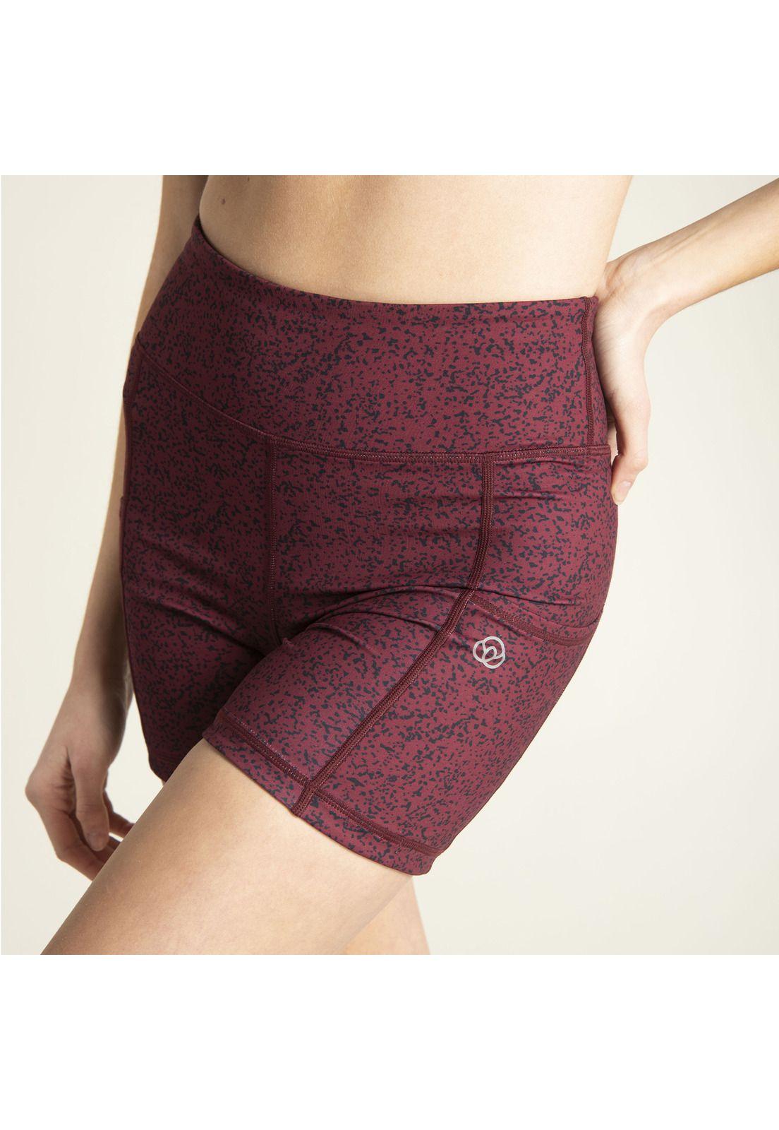 Calza Mujer HR Short Leg Cami RC Burdeo.-4