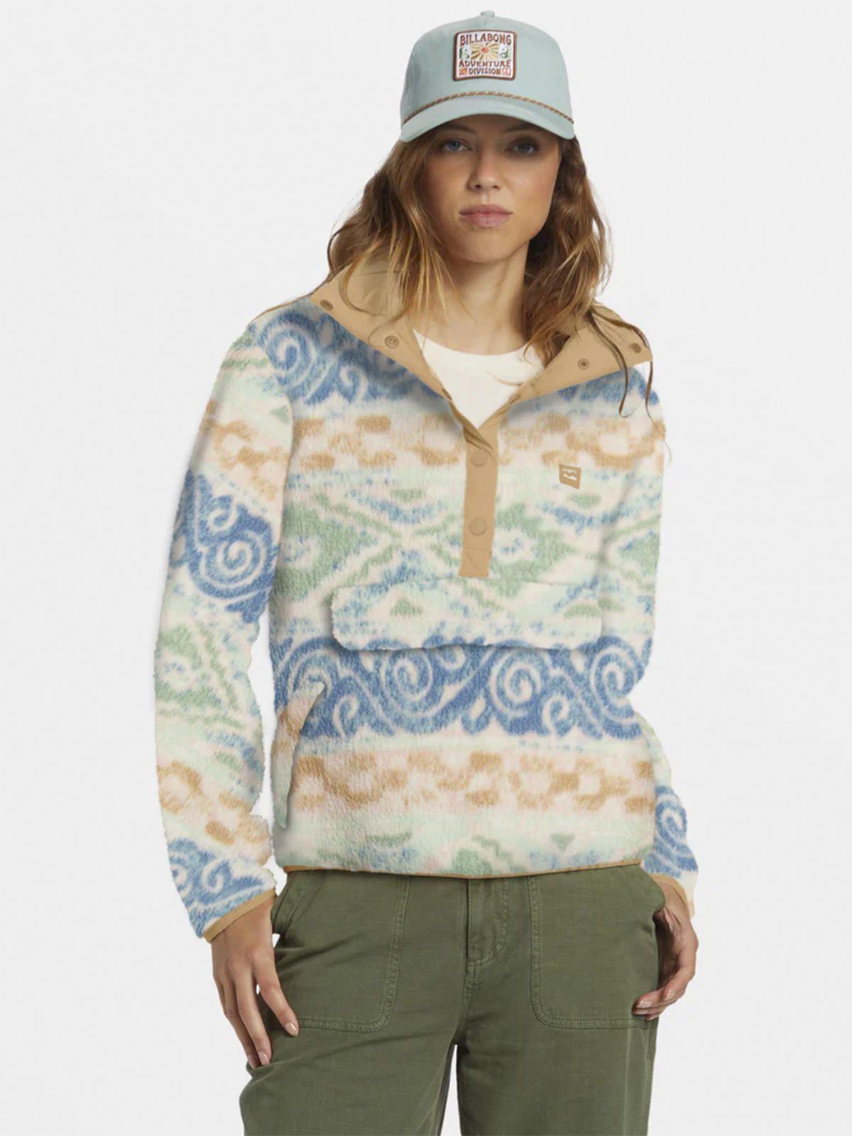 Polerón Mujer Switchback Pullover I Celeste-0