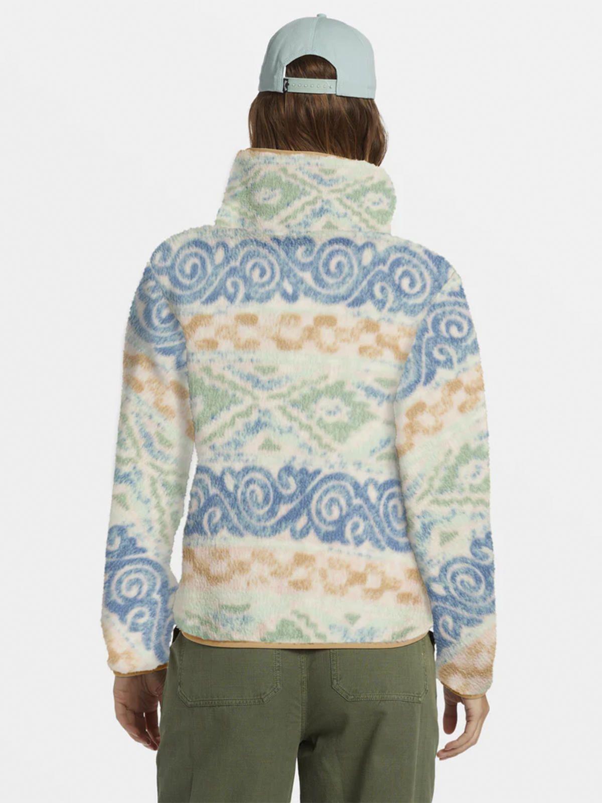 Polerón Mujer Switchback Pullover I Celeste-1