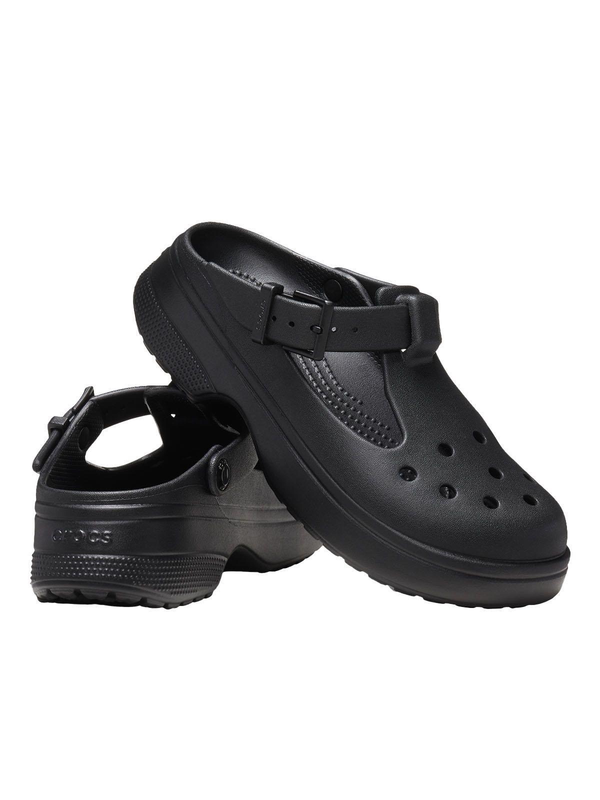 Sandalia Crocs Mujer Cls Mary Jane Clog Negro-3