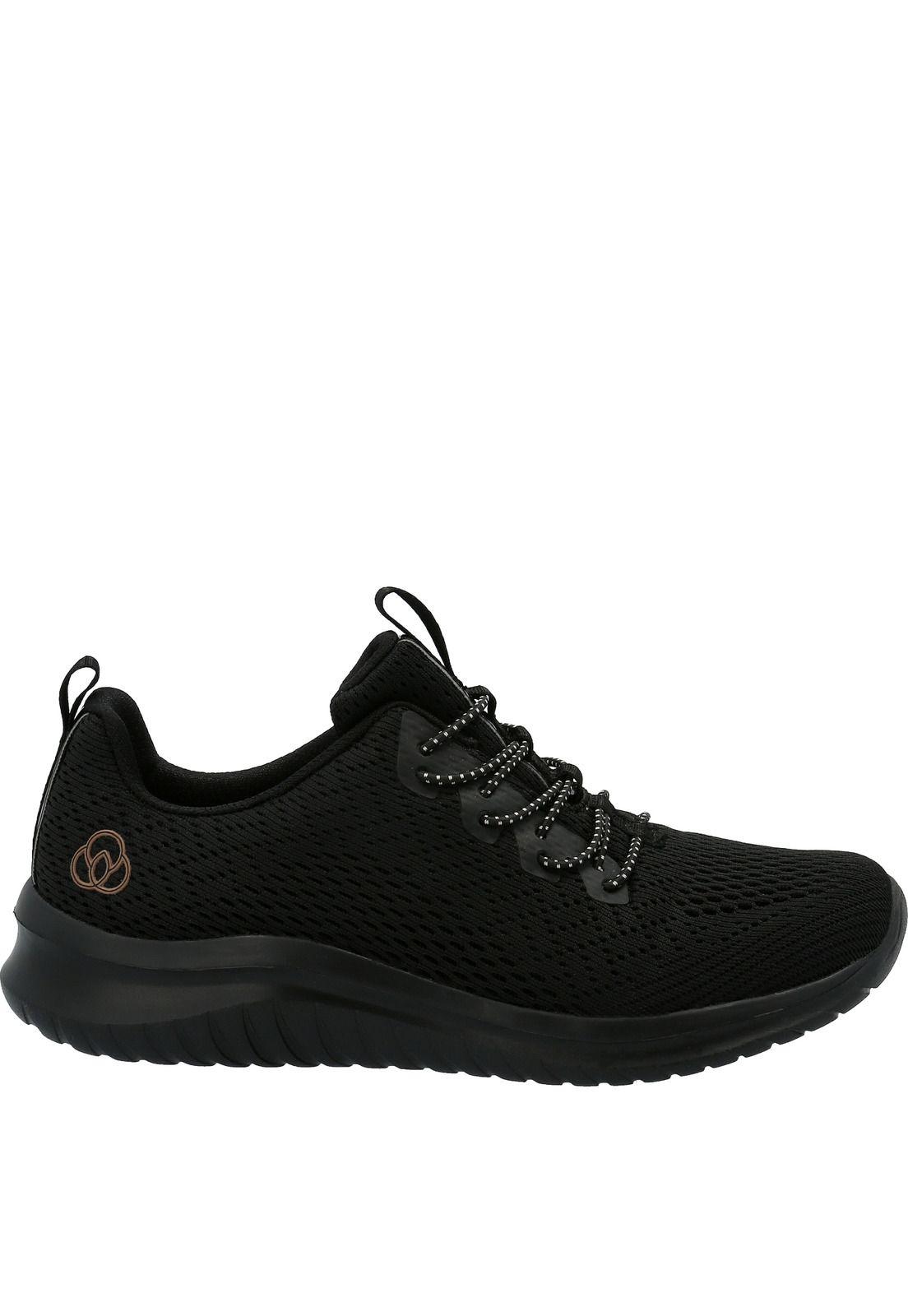 Zapatilla Mujer Ariana Negro-1